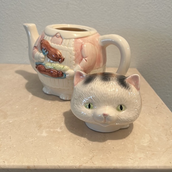 Vintage Ron Gordon cat teapot. Circa 1980s - Picture 4 of 6